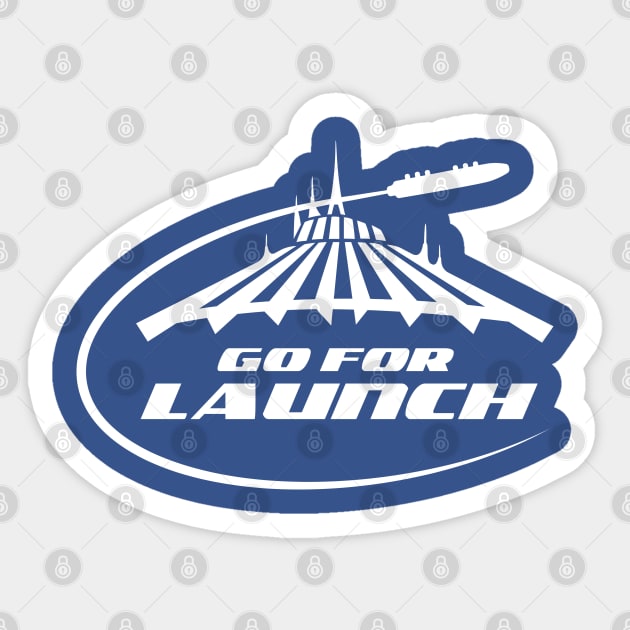 Go For Launch Sticker by ReathRacks